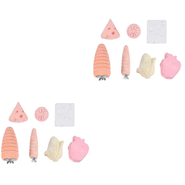 14 Pcs Hamsterspielzeug Für Rennmäuse Haustier Backenzahn Kleine Tiere