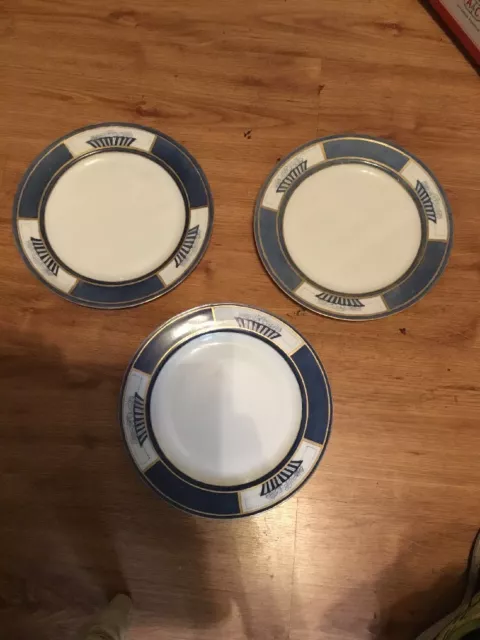 3 HAVILAND  FRANCE Dinner  PLATES