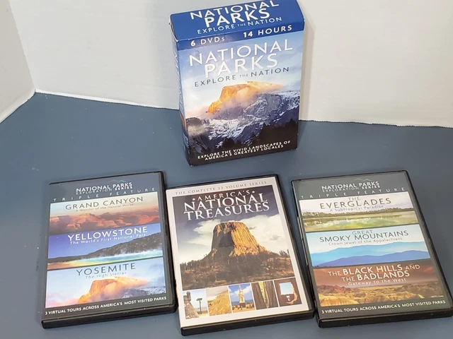 NATIONAL PARKS: EXPLORE the Nation (DVD, 2013, 6-Disc Set, 14