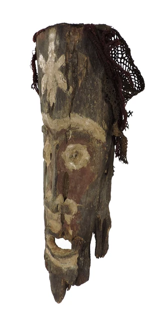 Bamun Bark Mask Cameroon Grasslands African Art