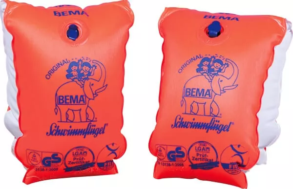 Happy People BEMA-Schwimmflügel, 0 - 1 Jahre, 0-11 kg, Gr. 00, orange
