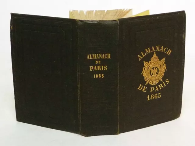 Almanach de Paris 1865. Annuaire général de diplomatie, de politique,