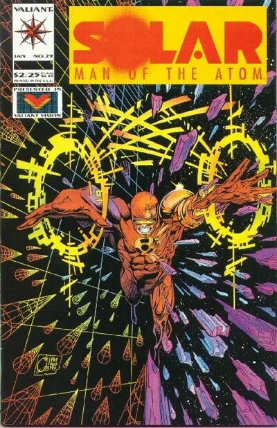 Solar Man of the Atom #29 January 1994 Valiant Comic Book (VF/NM)