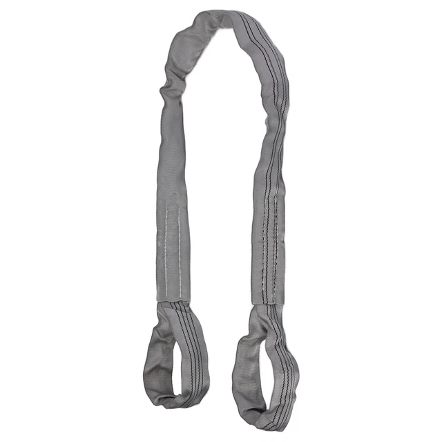 Imbracatura di sollevamento rotonda 4T doppia fibbia cinghie ad anello flessibili PES forniture gru GFL