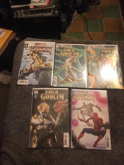 GOLD GOBLIN #1-5 1st Prints COMPLETE SERIES Marvel Comics 2023