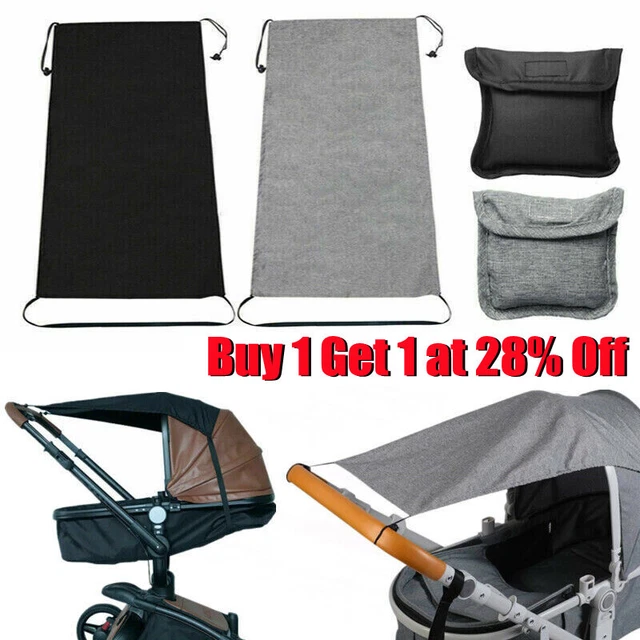 Baby Pram Sun Shade Universal Stroller Buggy Canopy Pushchair Parasol UV Protect
