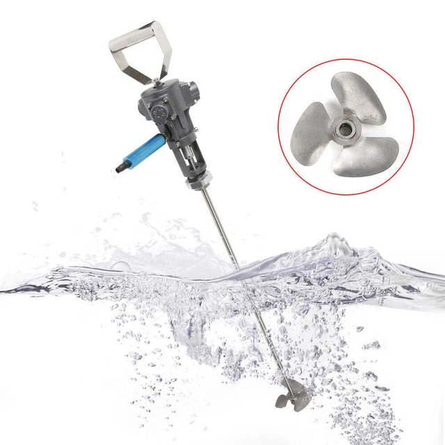 Pneumatic Paint Mixer Air Mixer Agitator Blender Stirrer Ink Mixing 20L 5 Gallon