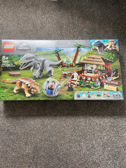 LEGO JURASSIC WORLD 75941 Indominus Rex vs. Ankylosaurus £102.00 ...