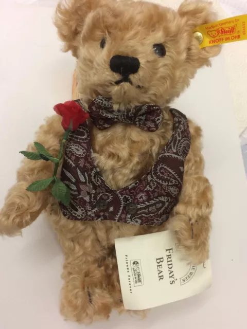 Stieff Genuine 'Days of The Week' Fridays Bear - Limited Ed No. 1016. £10 off!