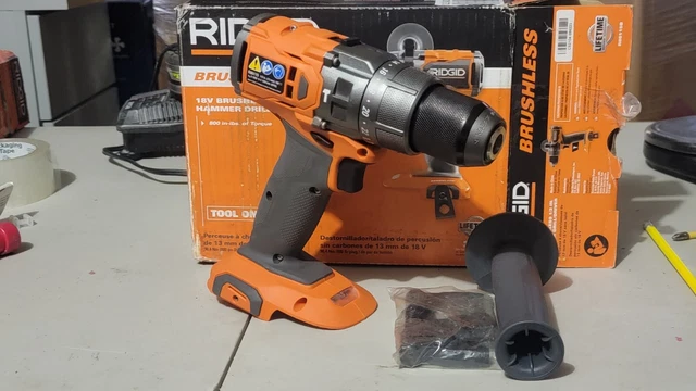 RIDGID R86115B 18V Brushless Cordless 1/2 in. Hammer Drill Parts or Repair
