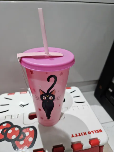 sailormoon cup with straw Limited Edition X   Primark (New)