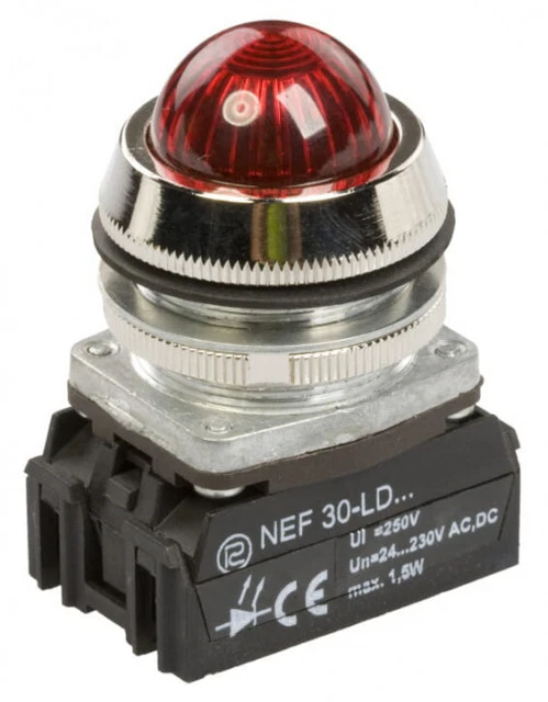 Ldu1-Nef30Lds C Lampe Nef30Lds/24V-230V Rot /G1De