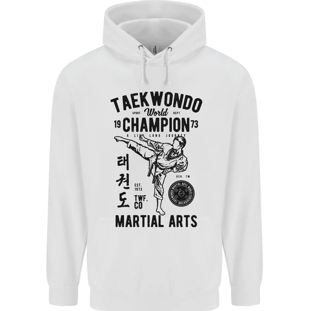 Taekwondo World Champion Martial Arts MMA Childrens Kids Hoodie