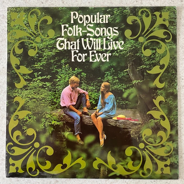 VARIOUS, POPULAR FOLK Songs That Will Live For Ever Vinyl LP Record