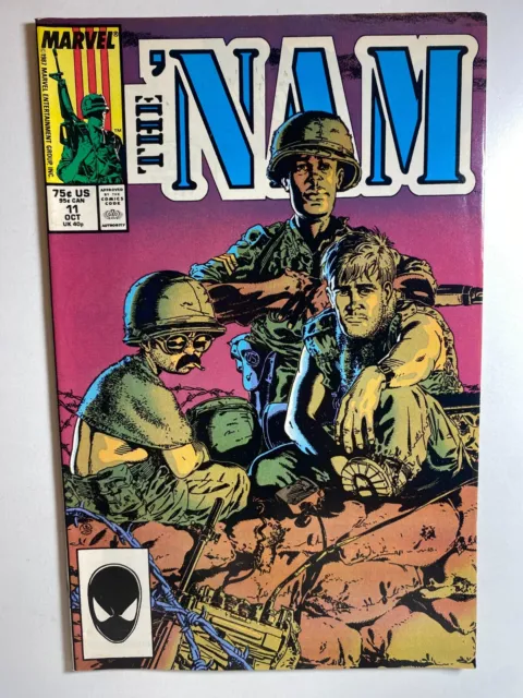 Marvel Comics The 'Nam Vol.1 #11 (1987) Nm Comic