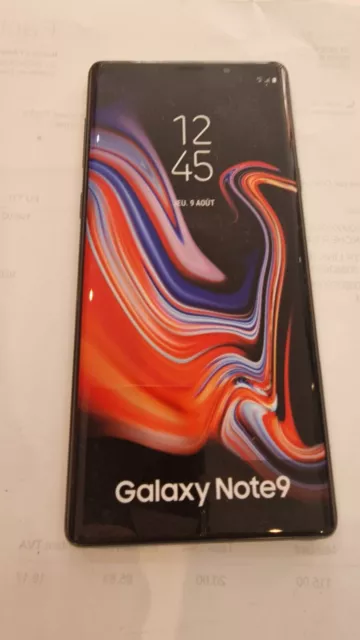 Galaxy Note 9 Factice Noir