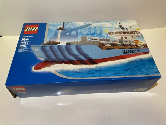 LEGO Sculptures Maersk Line Container Ship 2010 Edition 10155 In 2010 Used