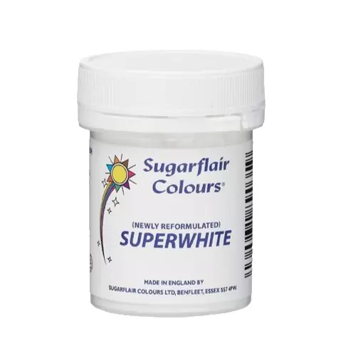 Superwhite Icing Weissmacher 20g – Sugarflair