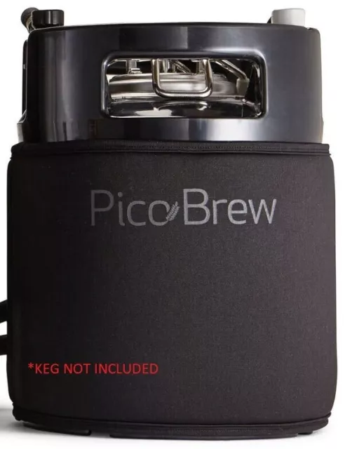 PicoBrew Neoprene Keg Cozy for 1.75 gallon ball lock and Pico C Kegs Homebrew