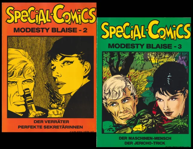 Special Comics Modesty Blaise Bd 2 + 3: "Der Verräter", "Der Maschinen-Mensch"ua