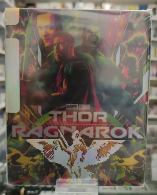 Blu-ray - Thor : Ragnarok [Mondo SteelBook-4K Ultra HD + Blu-Ray]