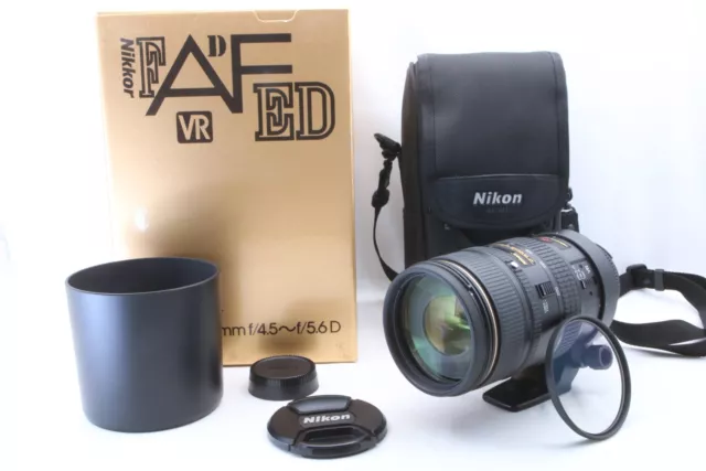 [Near Mint] Nikon 80-400mm f/4.5-5.6D ED Autofocus VR Zoom Nikkor Lens