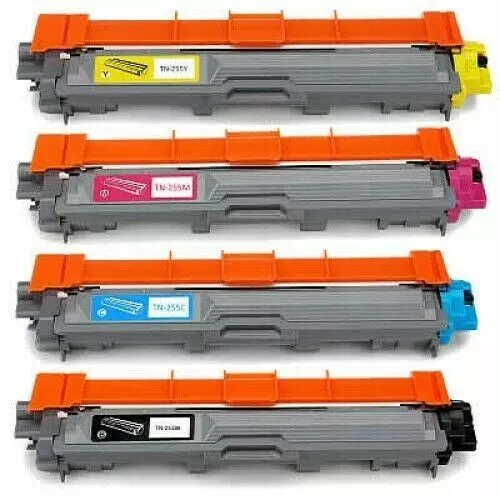 4x TN251 TN255 Toner for Brother HL3150 HL3170 MFC9140 MFC9330