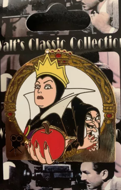 Snow White and the Seven Dwarfs - Evil Queen Apple Walt's Classic Disney Pin LE
