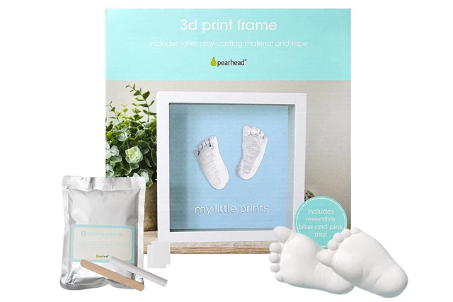 Pearhead Baby Hand Casting Kit and Foot Casting Kit Newborn Casting Kit and ...