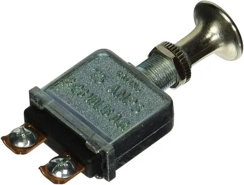 Grote 82-2100 Push Pull Switch, 75 Amp, 2 Screw, On/Off