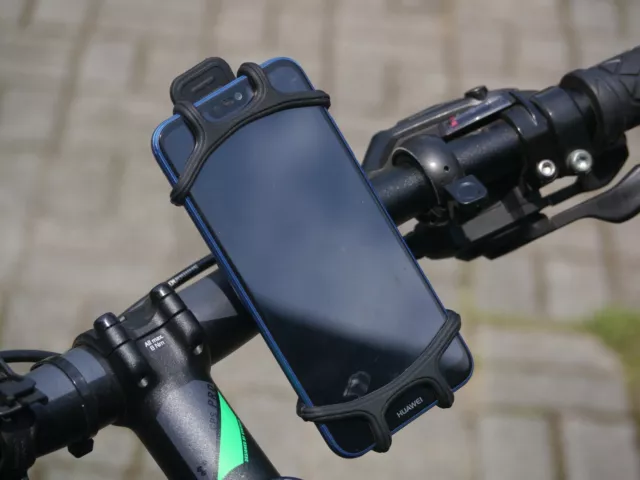 Handyhalterung Fahrrad Handyhalter Smartphone Silikon E Scooter Motorrad