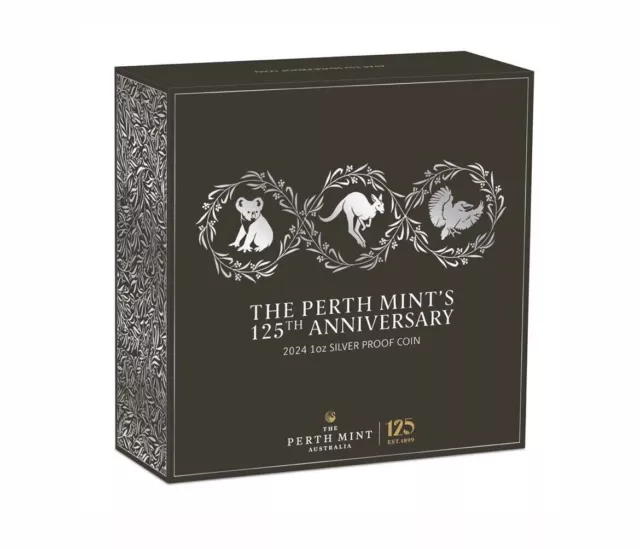 In hand 🔥 2024 The Perth Mint's 125th Anniversary 1oz Silver Proof Coin