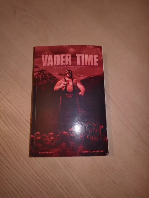 Vader Time - wrestling autobiography (Leon White, WCW WWE WWF AWA NJPW )