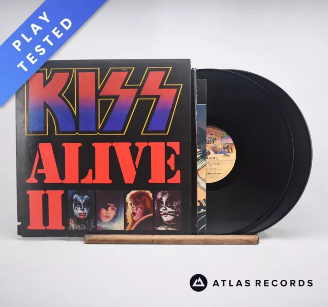 Kiss Alive II A3 B3 Booklet Gatefold Double LP Album Vinyl Record - VG+/EX