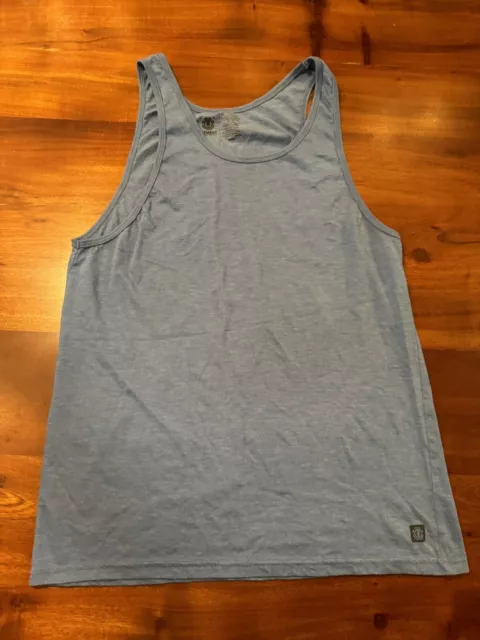 Element Mens Blue Sleeveless Tank Top Shirt Sz Large