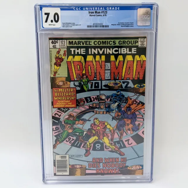 Invincible Iron Man (Vol 1) #123 - CGC 7.0 (Marvel, 1979)