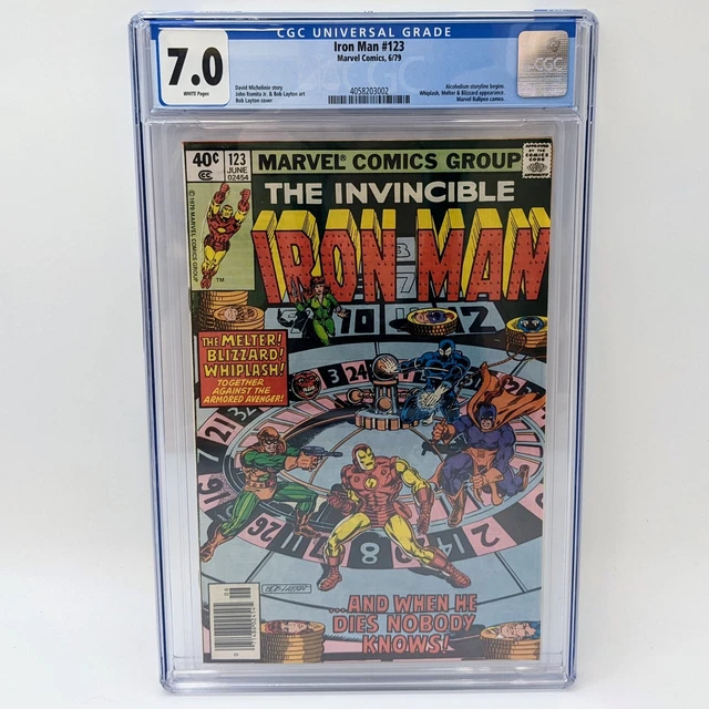 Invincible Iron Man (Vol 1) #123 - CGC 7.0 (Marvel, 1979)