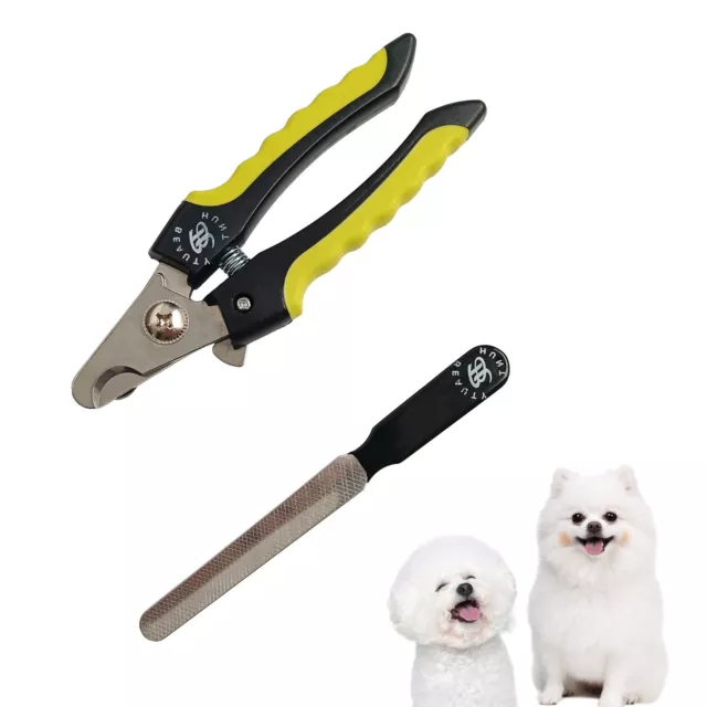 Cortador de uñas para perro mediano grande mascota gato conejo animal cortador de garras 16 cm