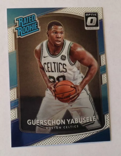 2017/18 Panini Donruss Optic RATED ROOKIE Guerschon Yabusele CELTICS RC #154