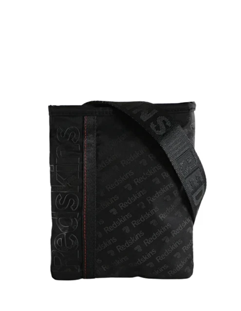 Sacoche redskins online cuir noir