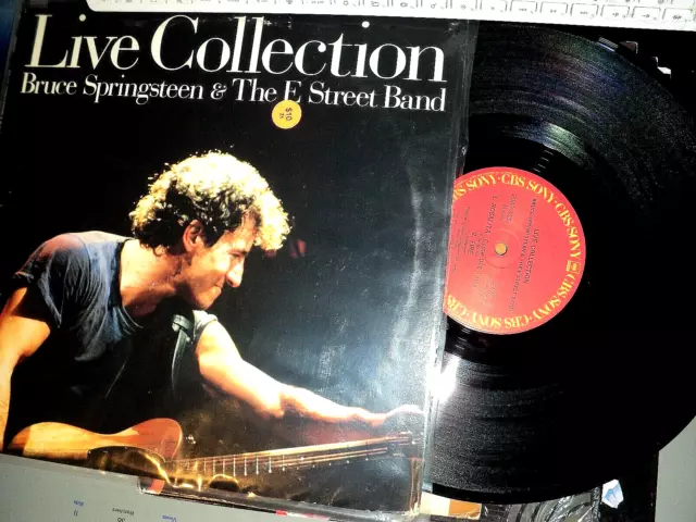 Bruce Springsteen & The E Street Band Live Collection Lp Promo Poster Japan Vg+