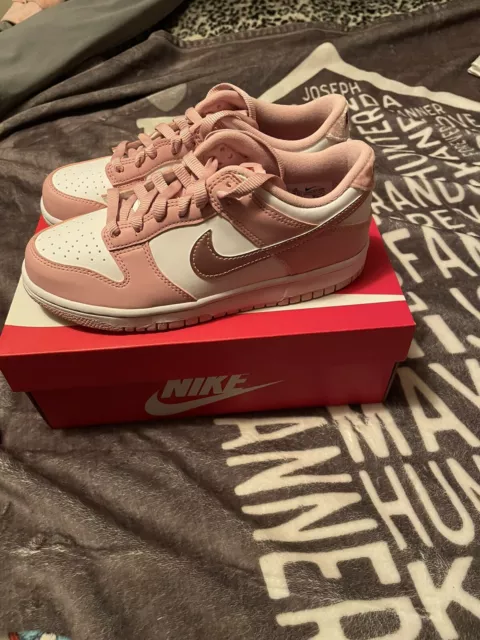 Nike Dunk Low GS ‘Pink Velvet’ Size 6.5Y = Women’s 8