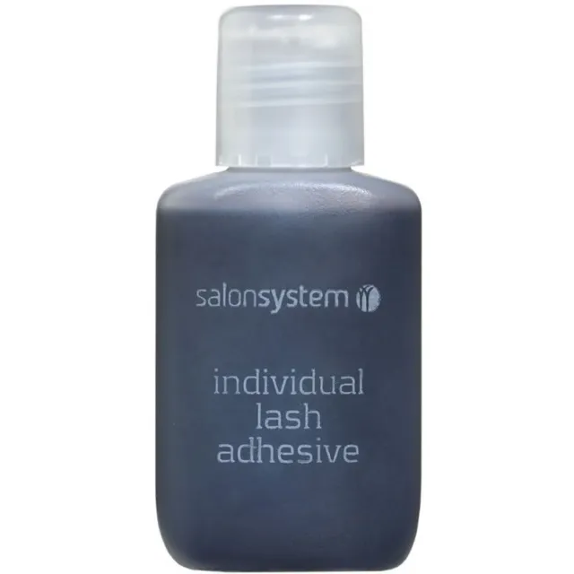 Salon System Individual Lash Adhesive - Black - 15ml