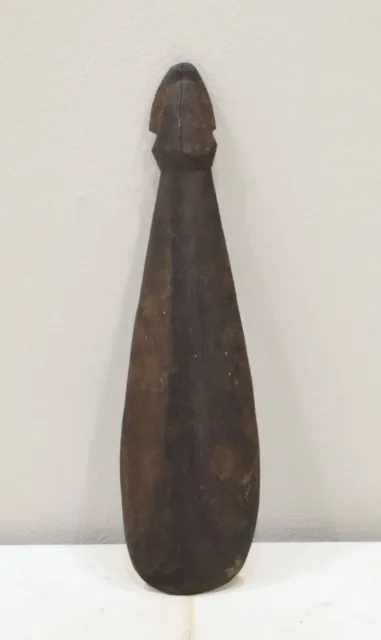 Papua New Guinea Spoon Murik Lakes Animal Carved Top 3