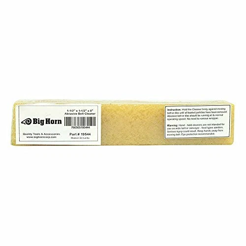 19544 Abrasive Belt Cleaner 11/2inch By 11/2inch By 8inch