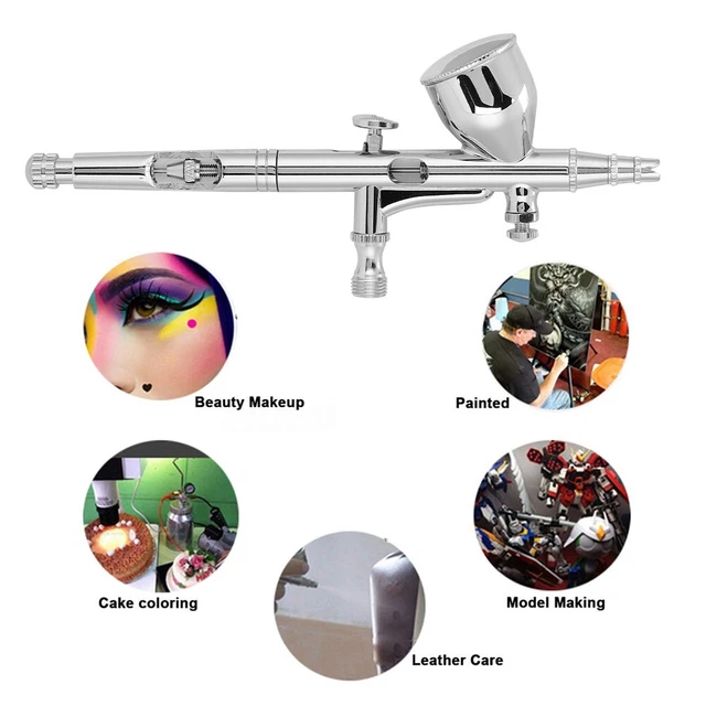 Pistola pulverizadora artística modelo resistente a la corrosión juego de aerógrafo para pintura en aerosol arte