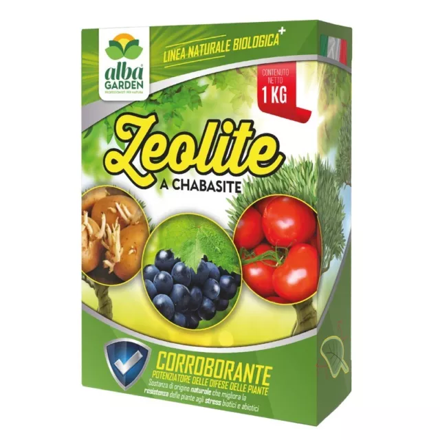 Zeolite Agricoltura Potenziatore delle Difese Corroborante Piante Naturale- 1 kg