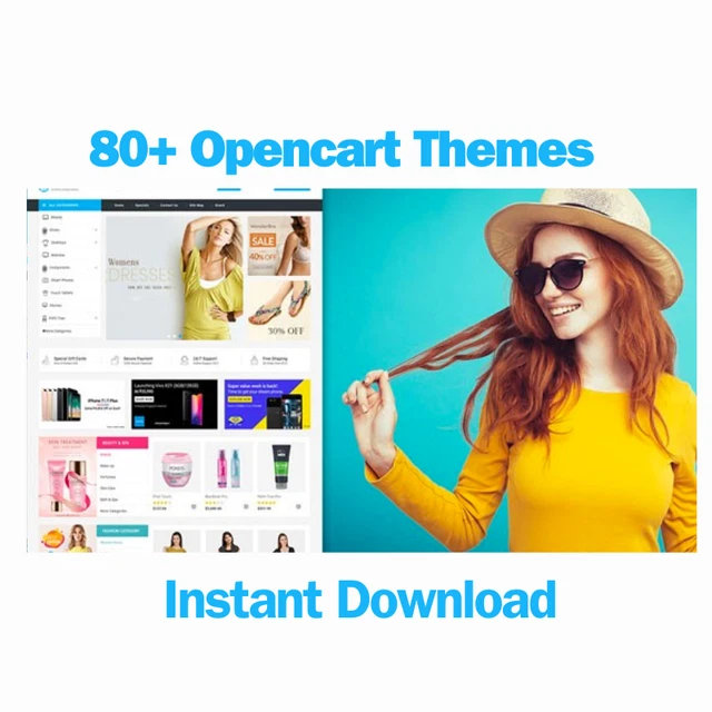 80+ Opencart  Premium Themes Bundle Pack Exceptional Value Instant Download