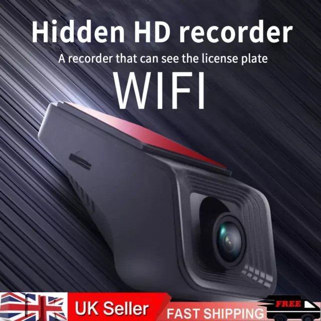 1080P HD Wifi Car DVR Front Rear Dash Cam Camera Video Recorder G-Sensor UK