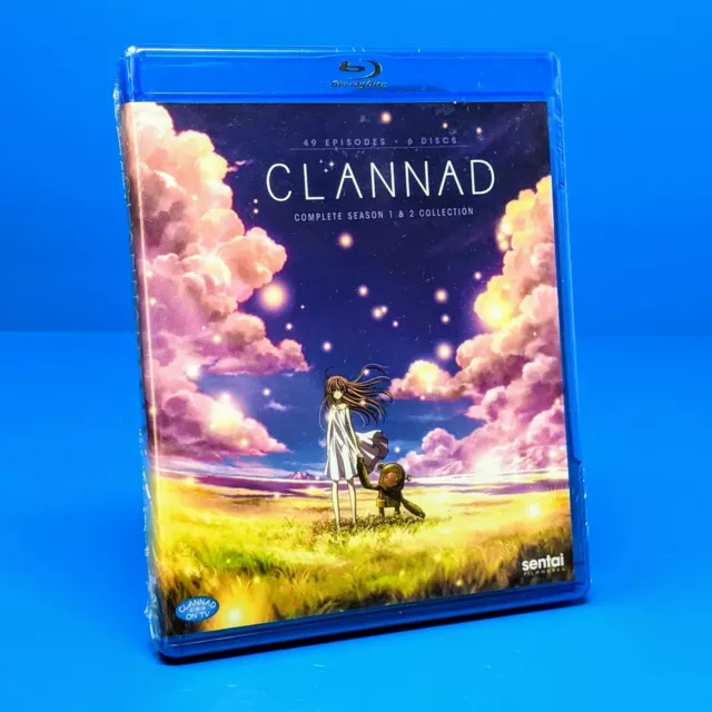 CLANNAD + CLANNAD AFTER STORY Complete Season 1 & 2 Collection (Blu-ray, Anime)